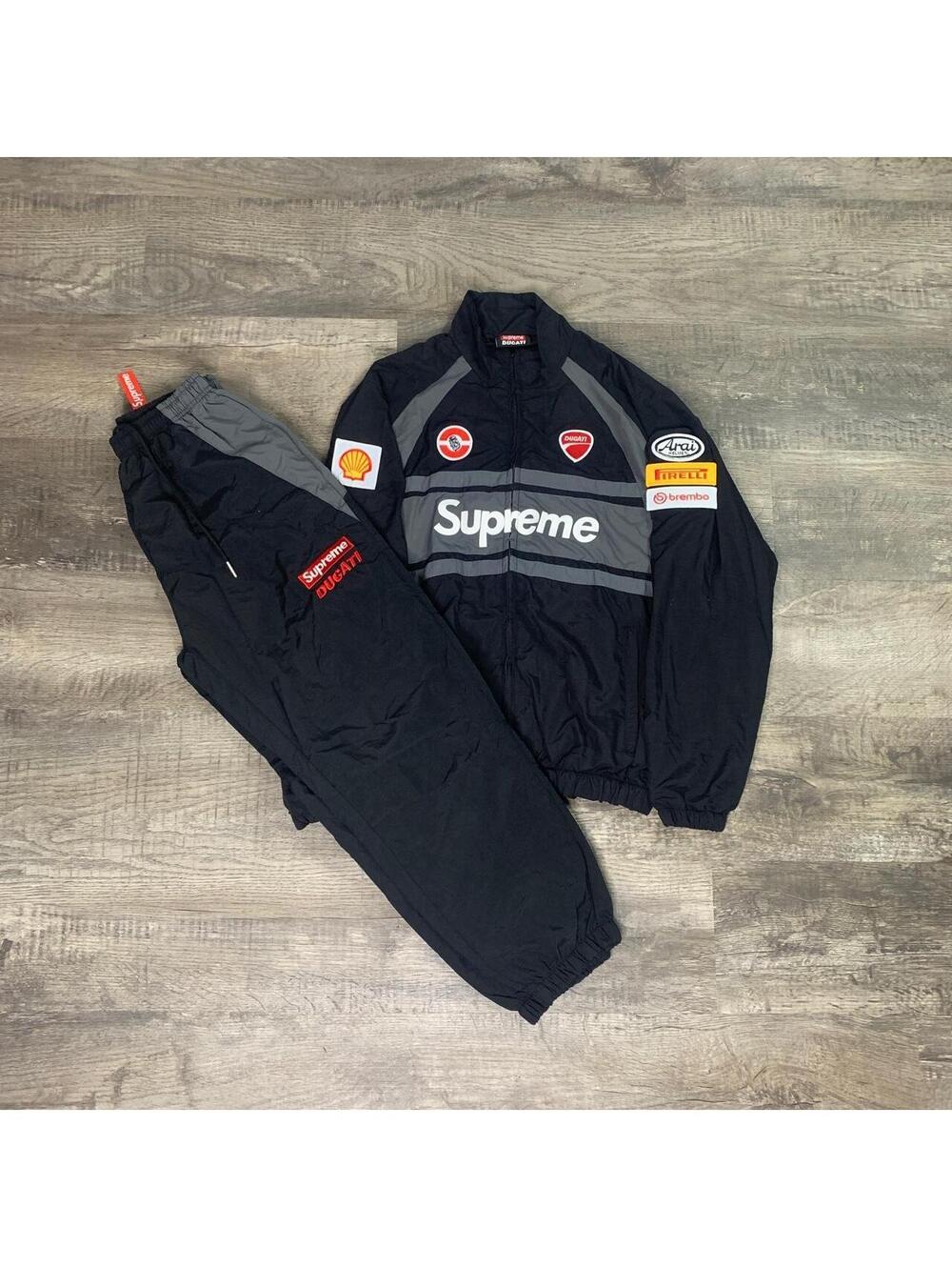 Black Supreme Ducati Tracksuit | Medium
